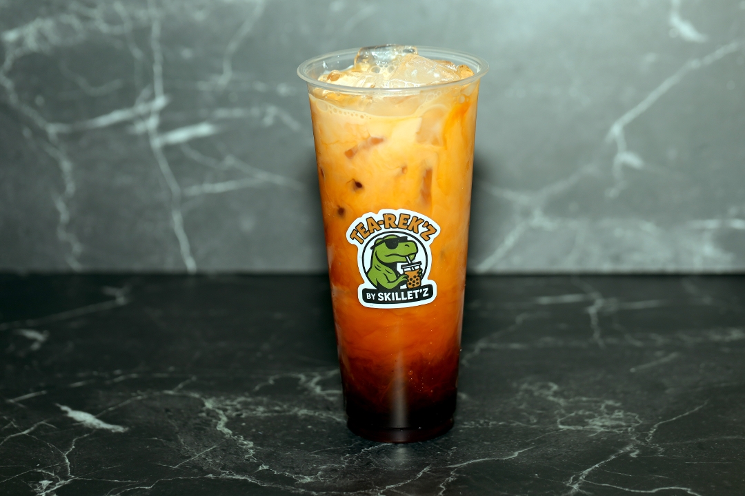 Photo of Classic Thai Tea with Honey Boba ๐น๐ญ๐ซ