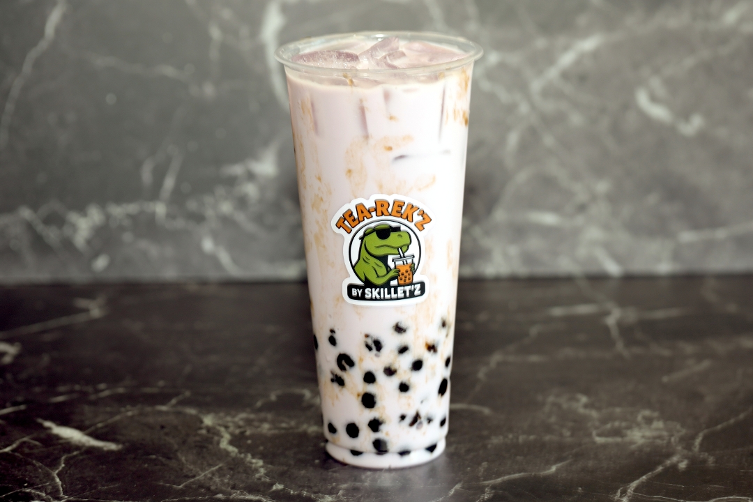 Photo of Taro Milk Tea with Honey Boba ๐ ๐ฏ๐