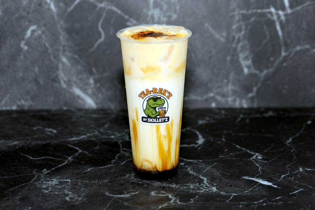 Photo of Crรจme Brรปlรฉe Tiger Milk Tea ๐