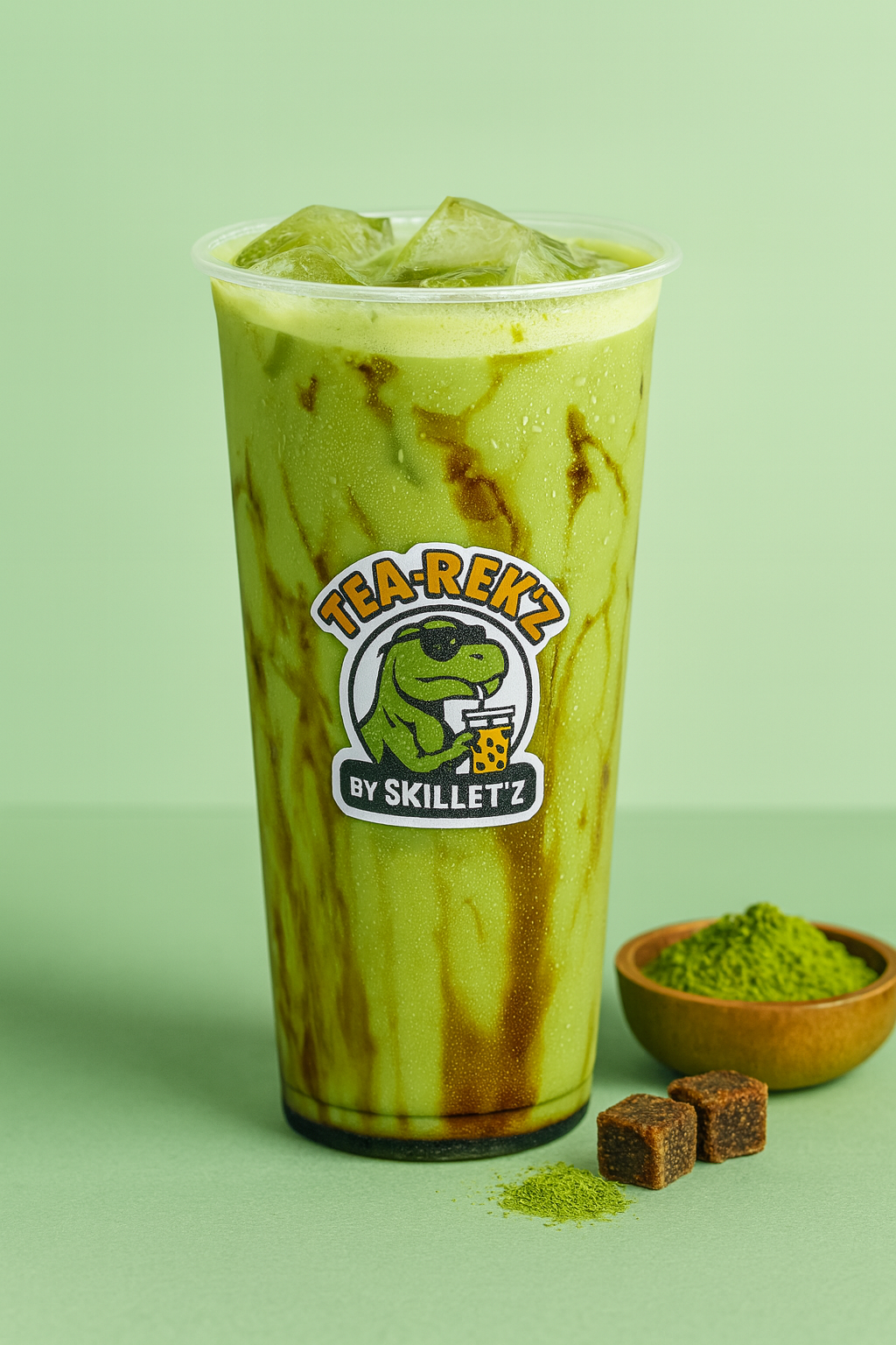 Photo of Brown Sugar Matcha Milk Tea