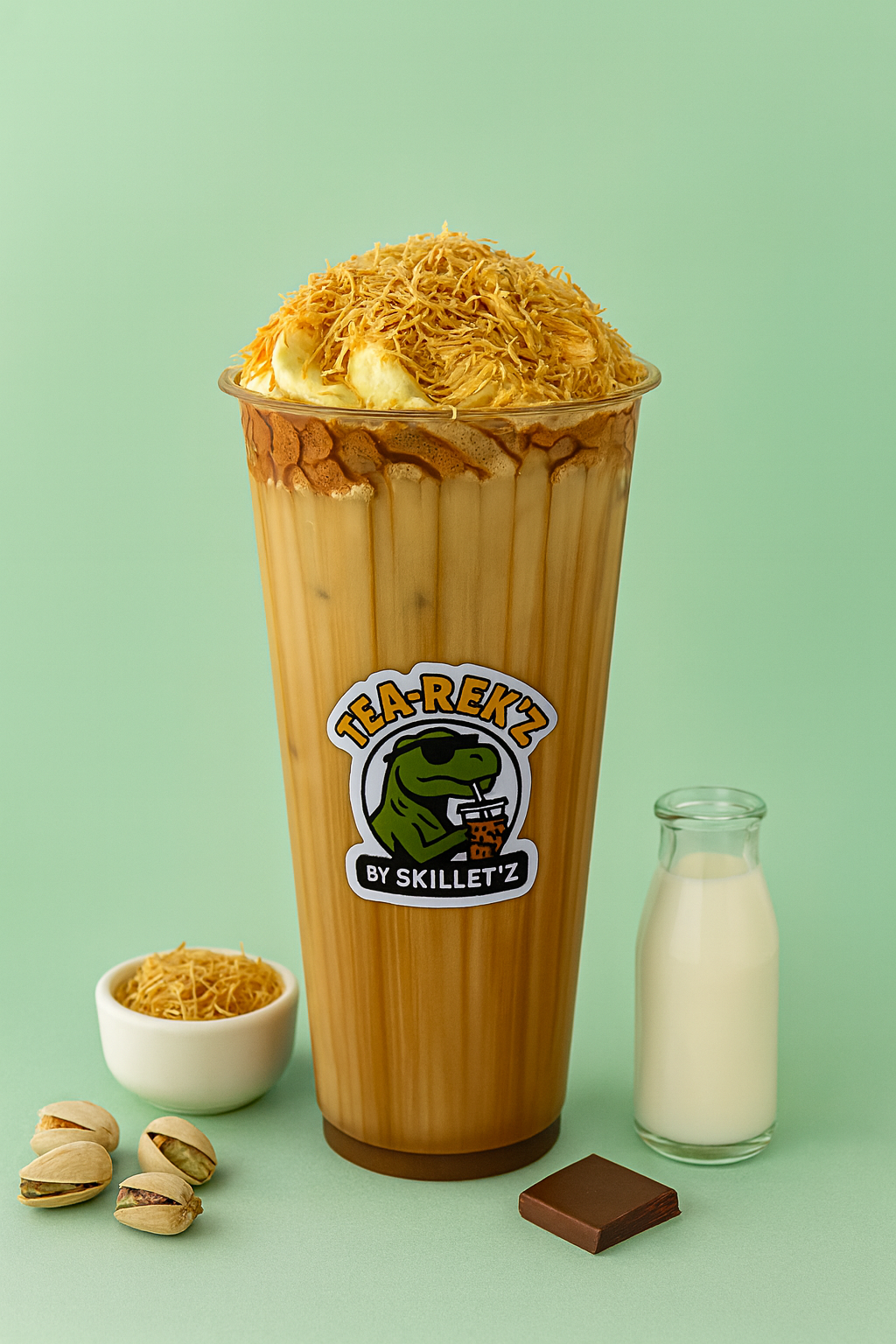 Photo of Dubai Chocolate Pistachio Milk