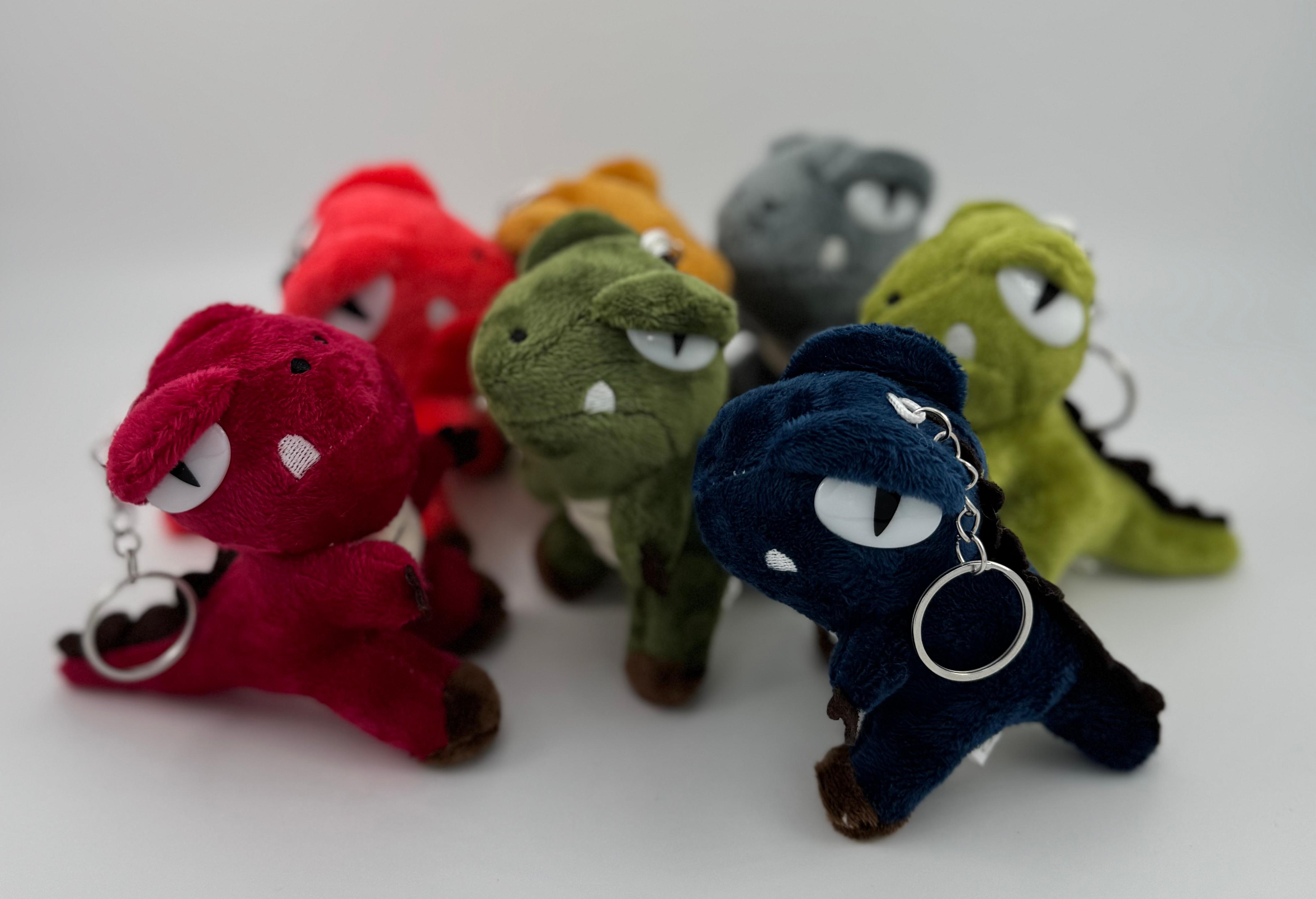 Photo of Mini Rex Stuffie Keychain