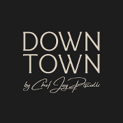 This is the restaurant logo for Downtown by Chef Jay Pisculli