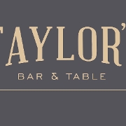 This is the restaurant logo for Taylor's Bar & Table