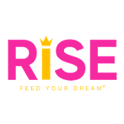 This is the restaurant logo for RISE