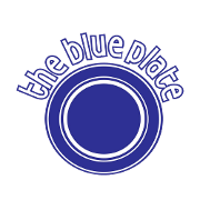 This is the restaurant logo for The Blue Plate - Northport