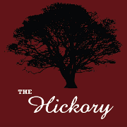 This is the restaurant logo for The Hickory