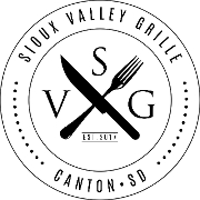 This is the restaurant logo for Sioux Valley Grille