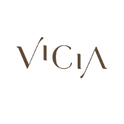 This is the restaurant logo for Vicia