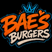 This is the restaurant logo for Bae&rsquo;s Burgers
