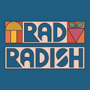 This is the restaurant logo for Rad Radish