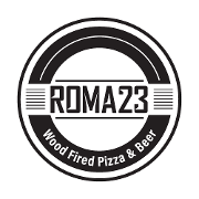 This is the restaurant logo for Roma 23