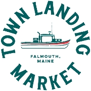 This is the restaurant logo for Town Landing Market
