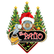This is the restaurant logo for El Patio Restaurant