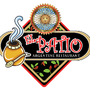 This is the restaurant logo for El Patio Restaurant