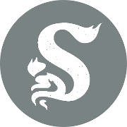 This is the restaurant logo for Squirrel's Pizza Eastern Wharf