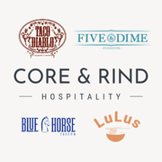 This is the restaurant logo for Core & Rind Hospitality