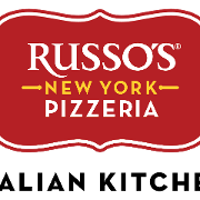 This is the restaurant logo for Russo's New York Pizzeria & Italian Kitchen