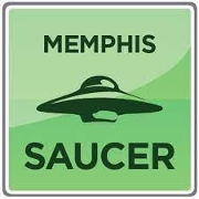 This is the restaurant logo for Flying Saucer