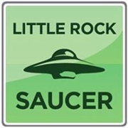 This is the restaurant logo for Flying Saucer