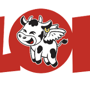 This is the restaurant logo for LOL Burger Bar