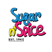 This is the restaurant logo for Sugar n' Spice - Blue Ash