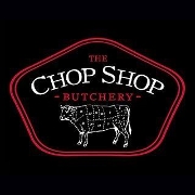 This is the restaurant logo for Chop Shop Butchery - Asheville