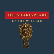 This is the restaurant logo for The Shakespeare
