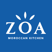 This is the restaurant logo for ZOA Moroccan Kitchen - Richmond