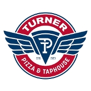 This is the restaurant logo for Turner Pizza & Taphouse