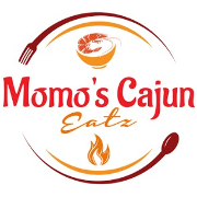 This is the restaurant logo for Momo's Cajun Eatz