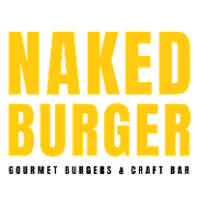 This is the restaurant logo for Naked Burger - Clinton Township