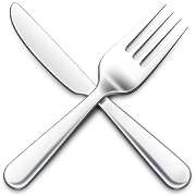 This is the restaurant logo for The Courtyard