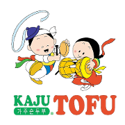 This is the restaurant logo for Kaju Soft Tofu Restaurant
