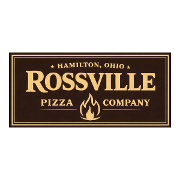 This is the restaurant logo for Rossville Pizza Company