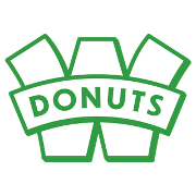 This is the restaurant logo for W Donuts 