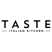 This is the restaurant logo for Taste Italian Kitchen