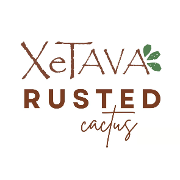 This is the restaurant logo for Rusted Cactus by Xetava