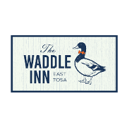 This is the restaurant logo for The Waddle Inn