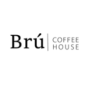 This is the restaurant logo for Bru Coffee House Cafe