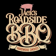 This is the restaurant logo for Jack's Roadside BBQ Smokehouse