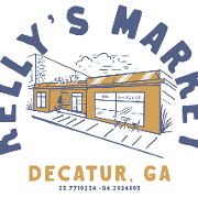This is the restaurant logo for Kelly's Market