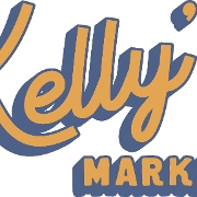 This is the restaurant logo for Kelly's Market