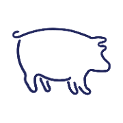 This is the restaurant logo for El Cochinito