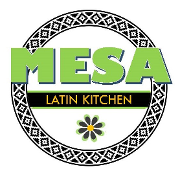 This is the restaurant logo for Mesa Latin Kitchen