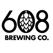 This is the restaurant logo for 608 Brewing Co. & Restaurant