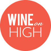 This is the restaurant logo for Wine on High: Bar & Retail