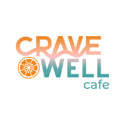 This is the restaurant logo for CraveWell Cafe
