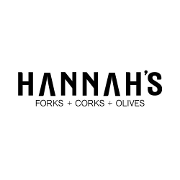 This is the restaurant logo for Hannah's Off the Square