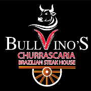 This is the restaurant logo for Bullvino's Brazilian Churrascaria